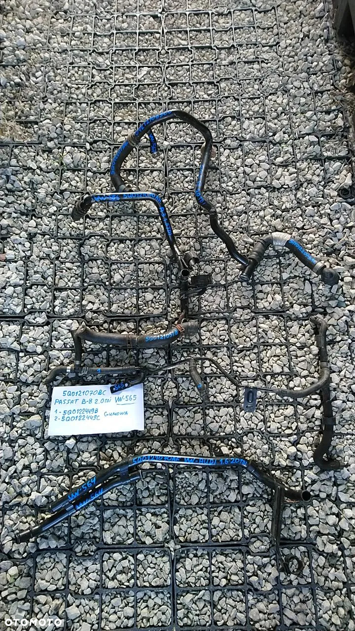 VW AUDI SEAT SKODA MAGISTRALA RURKA WODNA RURKA WODY RURA WODY - 26