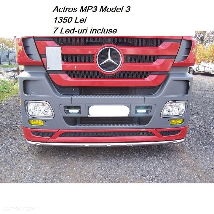 Bullbar Suport lumini Actros MP3 - 4