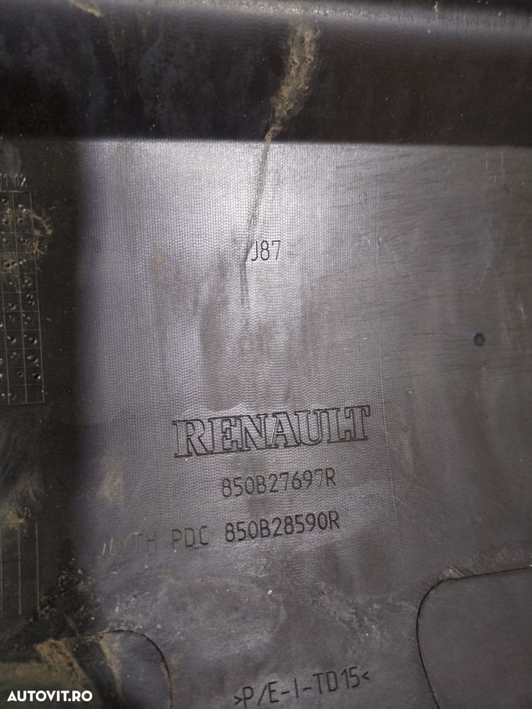 Bara spate Renault Captur, 2013, 2014, 2015, 2016, 2017, 2018, 2019, 2020, 2021, 2022, 2023, cod origine OE 850B27697R. 10081 - 9
