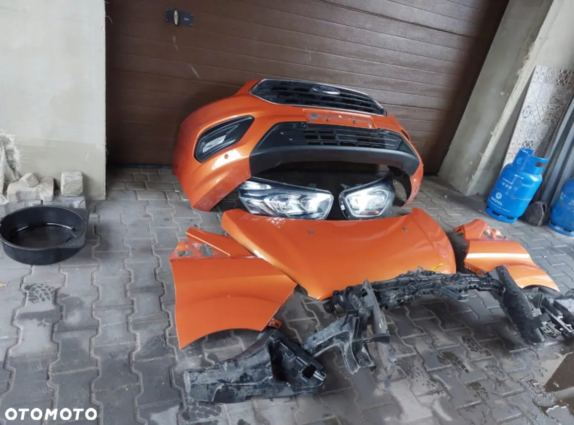 Cały przód maska zderzak błotniki reflektory TRANSIT CUSTOM 2019 > PO LIFT - 2