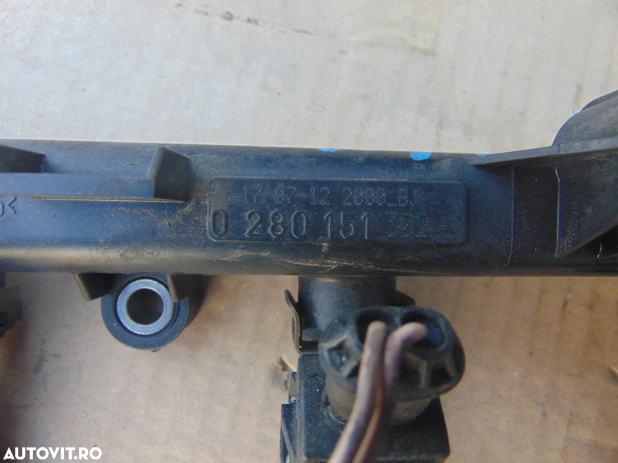 Rampa injectoare Fiat Tipo 1.4 euro 6 pansa 500 fiat 1.4 cod 0280151302 - 8