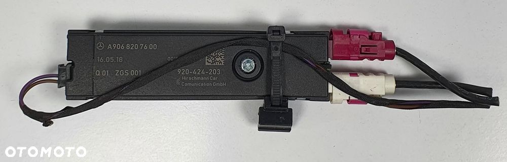 WZMACNIACZ ANTENY MERCEDES SPRINTER W906 A9068207600 - 1