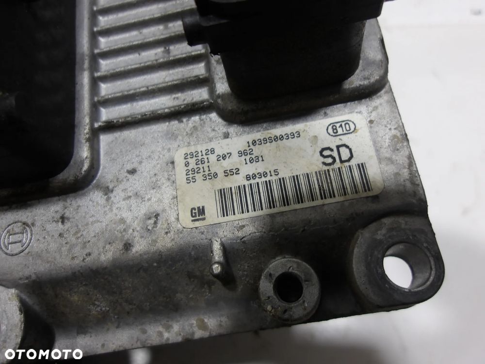 KOMPUTER STEROWNIK SILNIKA 55350552 1.2 Z12XE OPEL CORSA C MERIVA A COMBO C F-VAT - 3