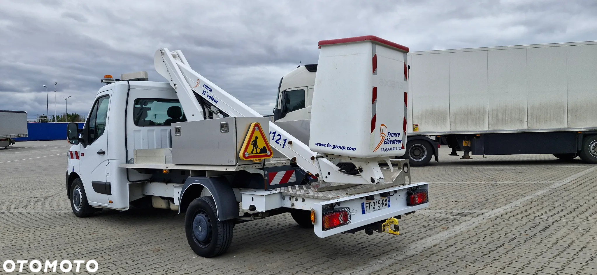 Renault Master Zwyżka Podnośnik Koszowy 51.00km!! - 8