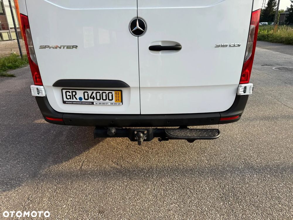 Mercedes-Benz Sprinter 2.2 163KM, L4H2, 17tys km przebieg, bardzo ładny - 9