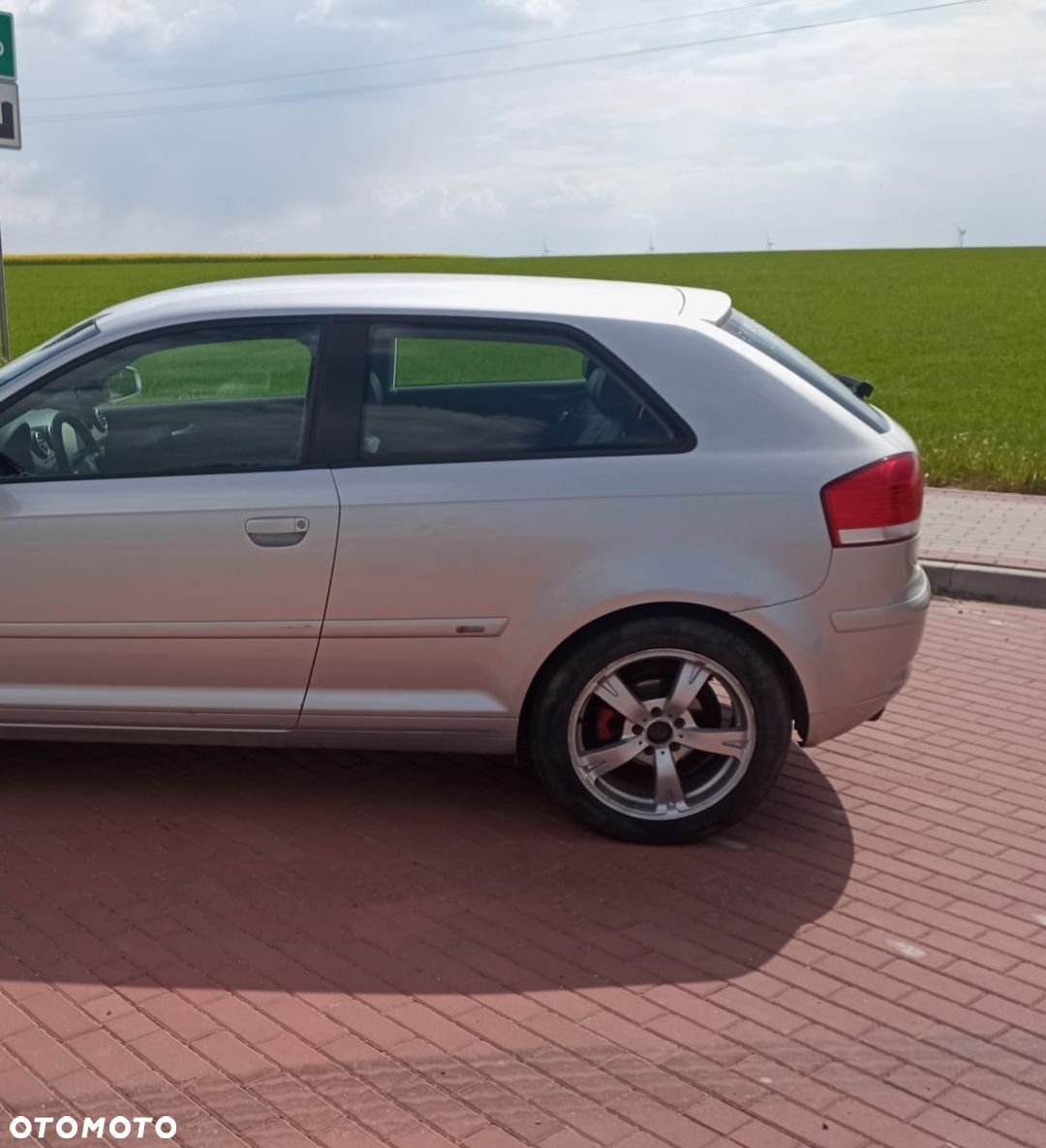 Szyba tył prawa lewa karoseryjna audi a3 8p 3d - 2