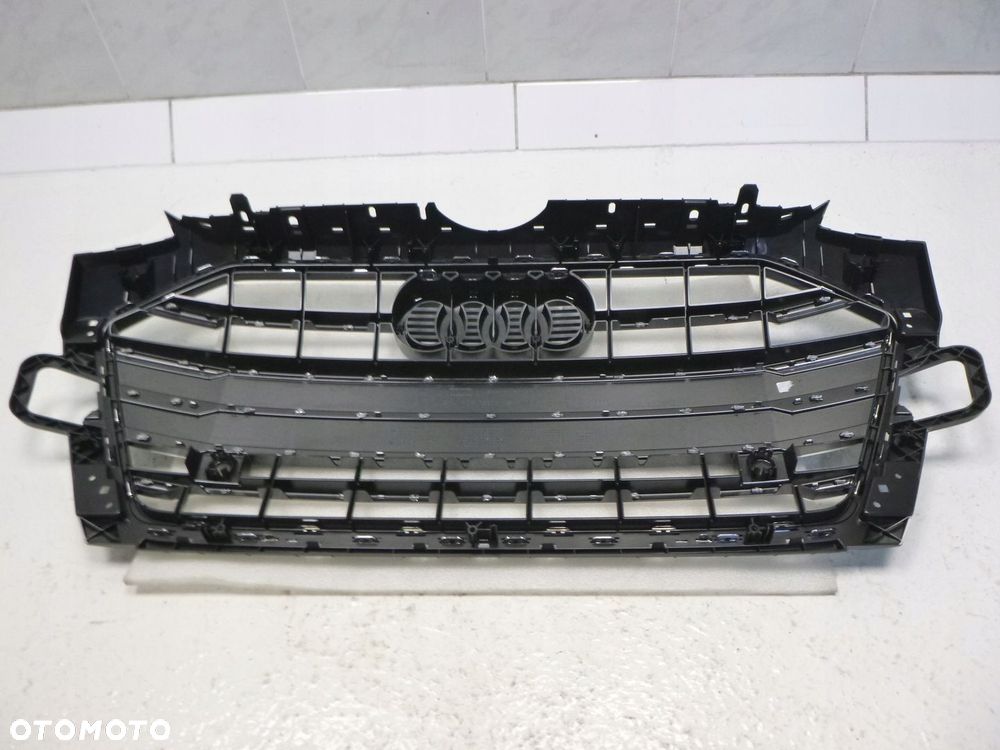AUDI A4 B9 LIFT GRILL ATRAPA CHŁODNICY ZNACZEK CHROM / CZARNY PDC ORYGINAŁ - 10