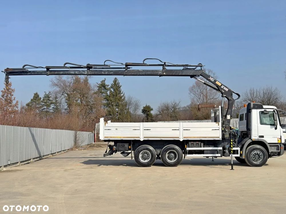 Mercedes-Benz ACTROS 2641 * WYWROTKA 6,00 m * HIAB 166 D S - 4 HIDUO + PILOT - 5