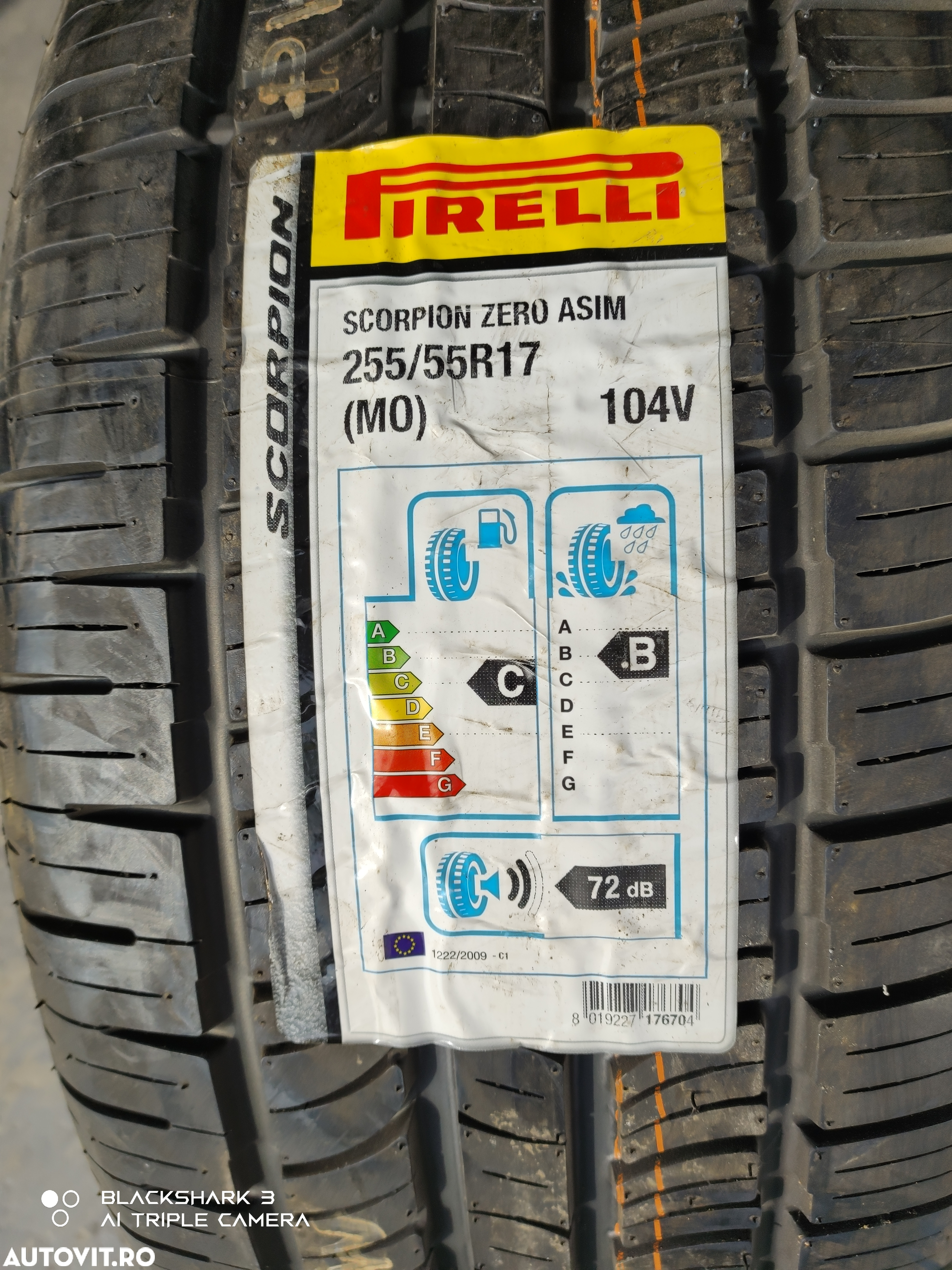 255 55 17 Pirelli - 6
