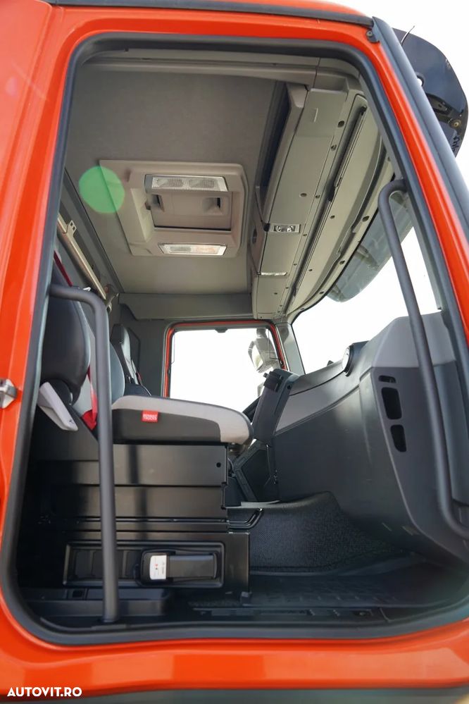 Renault C 430 / 6x4 / LIVRARE 6.2 M + CUPTOR HIAB X-DUO 188 / EXTENSIE 15 M / RADIOCOMANDĂ / FURCĂ / ROTATOARE - 36
