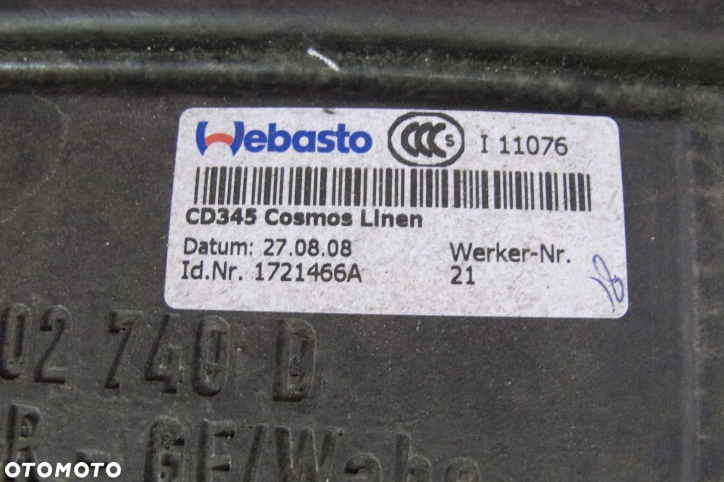 FORD MONDEO IV 4 MK4 BA7 HB SZYBERDACH SILNICZEK KOMPLET - 5