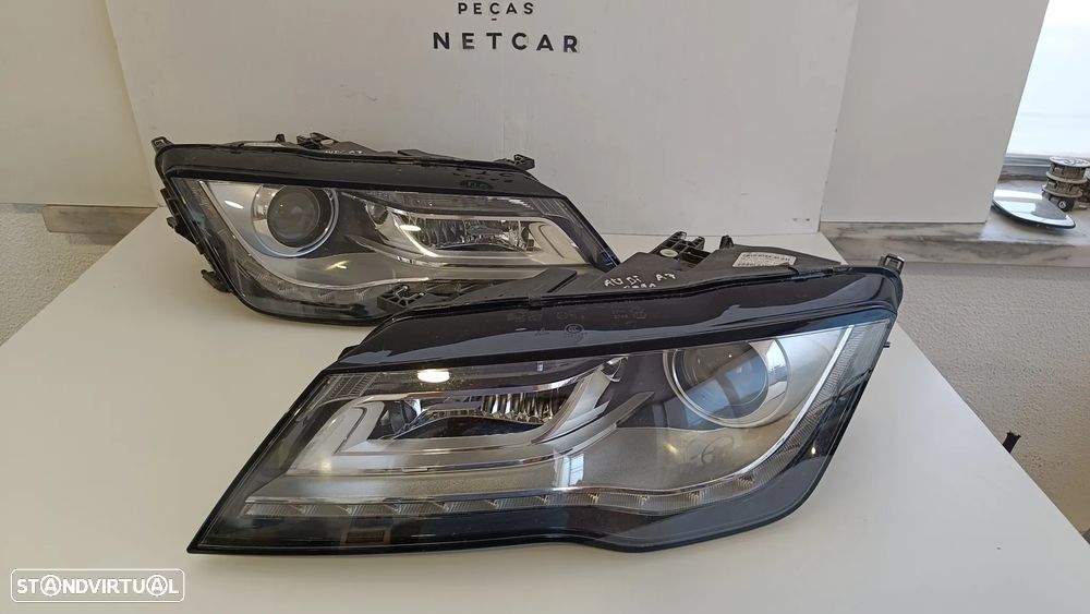 Farol óptica direito xenon Audi A7 2011