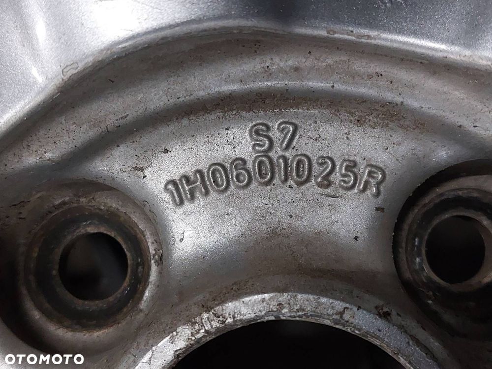 FELGI ALUMINIOWE 4SZT 4x100 6Jx14 ET45 FI57,1 VW GOLF POLO 1H0601025R - 6