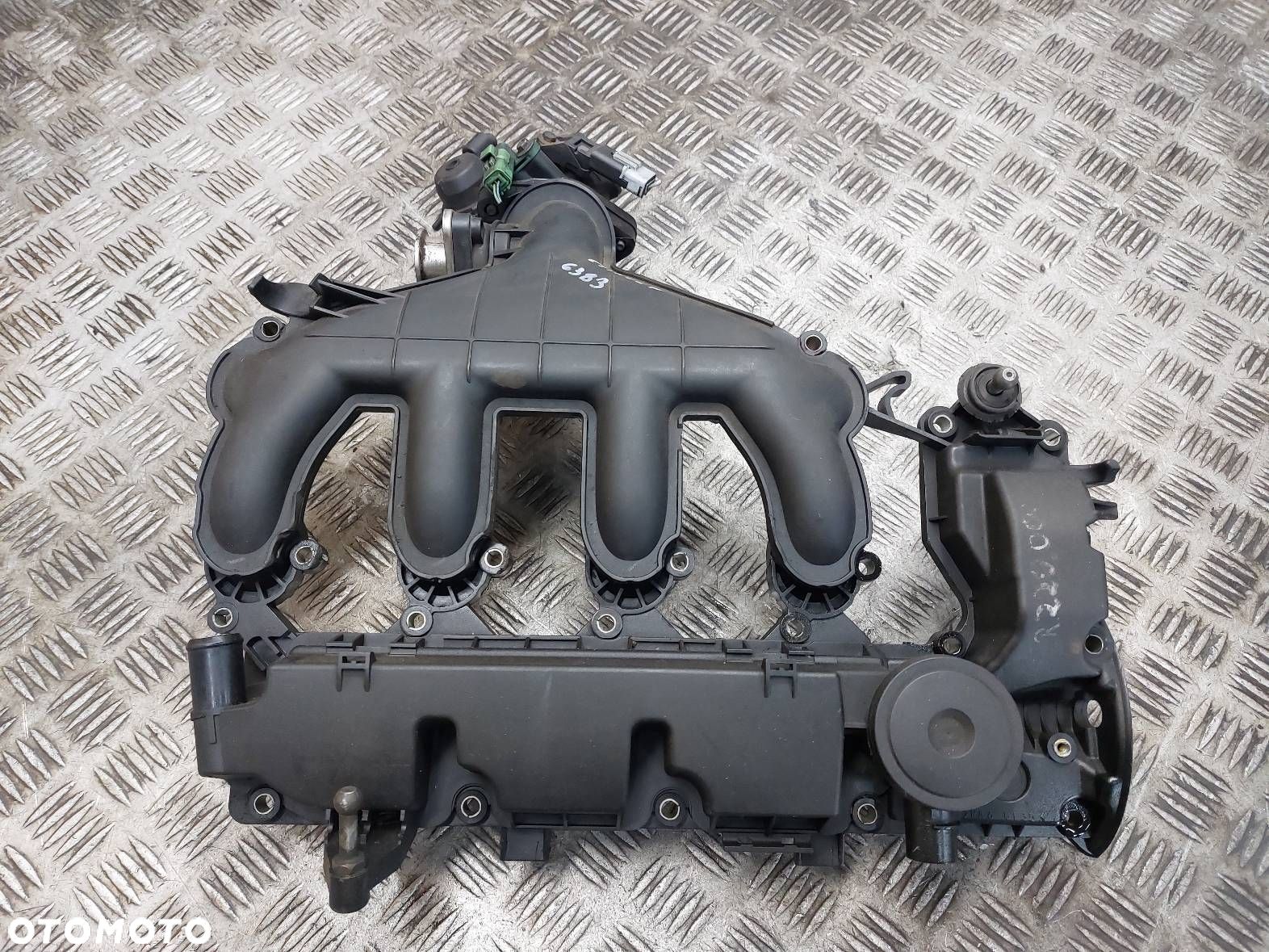 KOLEKTOR SSĄCY +  PRZEPUSTNICA  CITROEN C5 I LIFT 2.2 HDI 9662688980 - 1