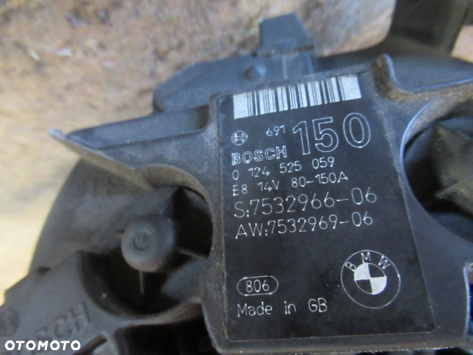 ALTERNATOR BMW 1 E87 1.6 BENZYNA 150A - 7