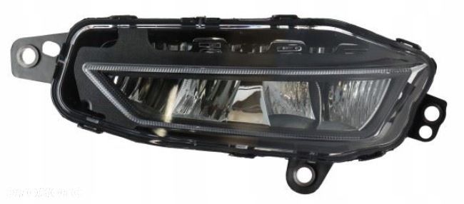 volvo fh5 21- halogen lewy led czarny - 1