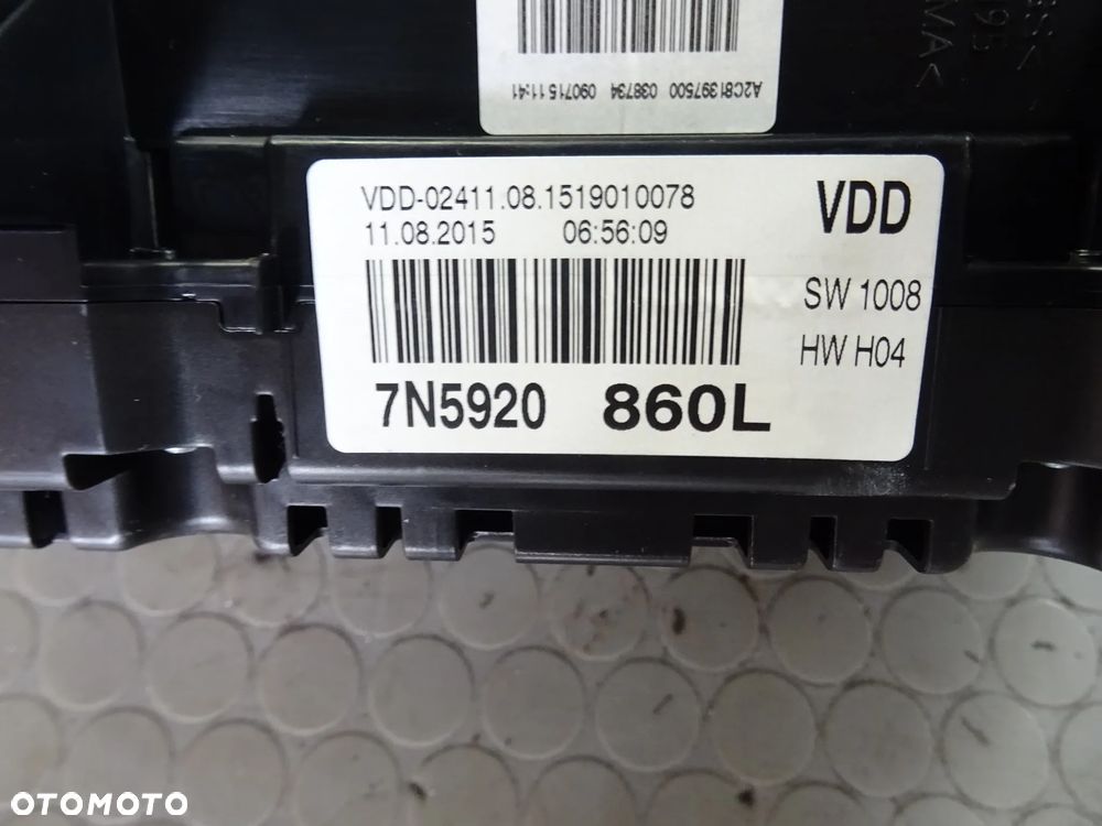 7N5920860L licznik zegary 2.0 TDI Seat ALhambra 7N LIFT czesci - 2