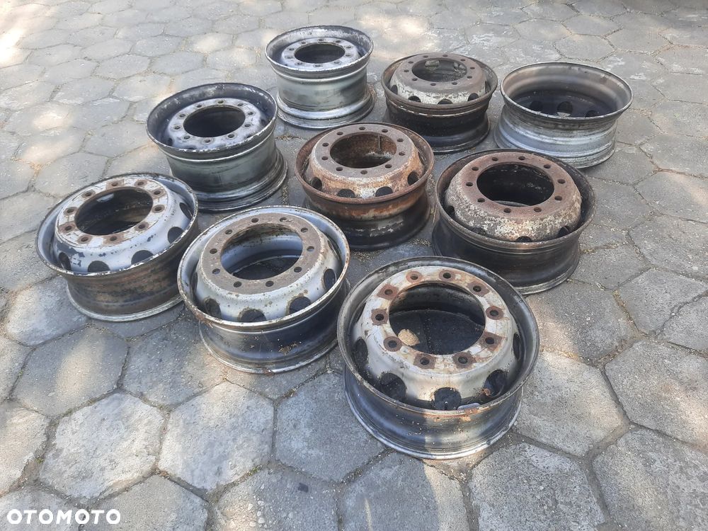 Felga Stalowa 22,5 Scania Man Daf - 1