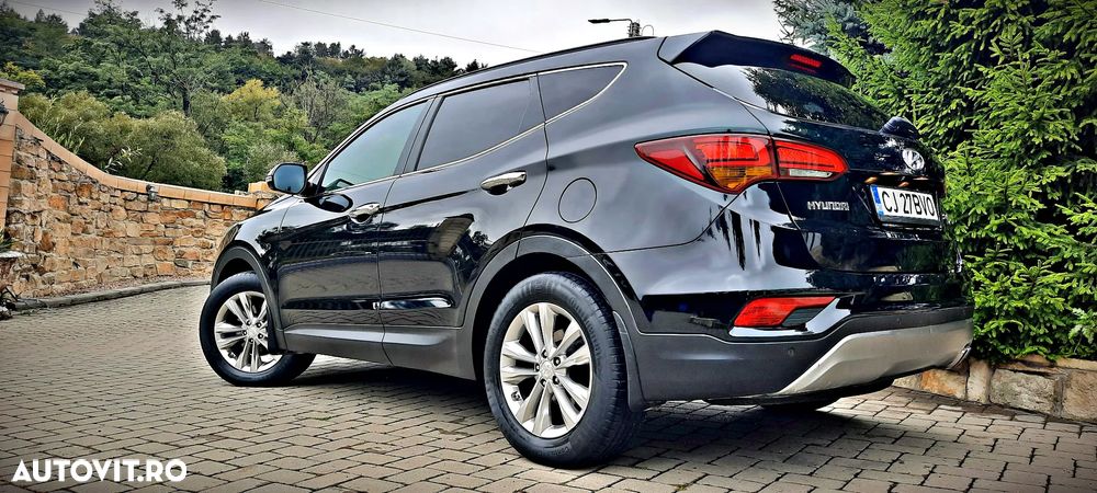 Hyundai Santa Fe blue 2.0 CRDI 4WD Style - 8