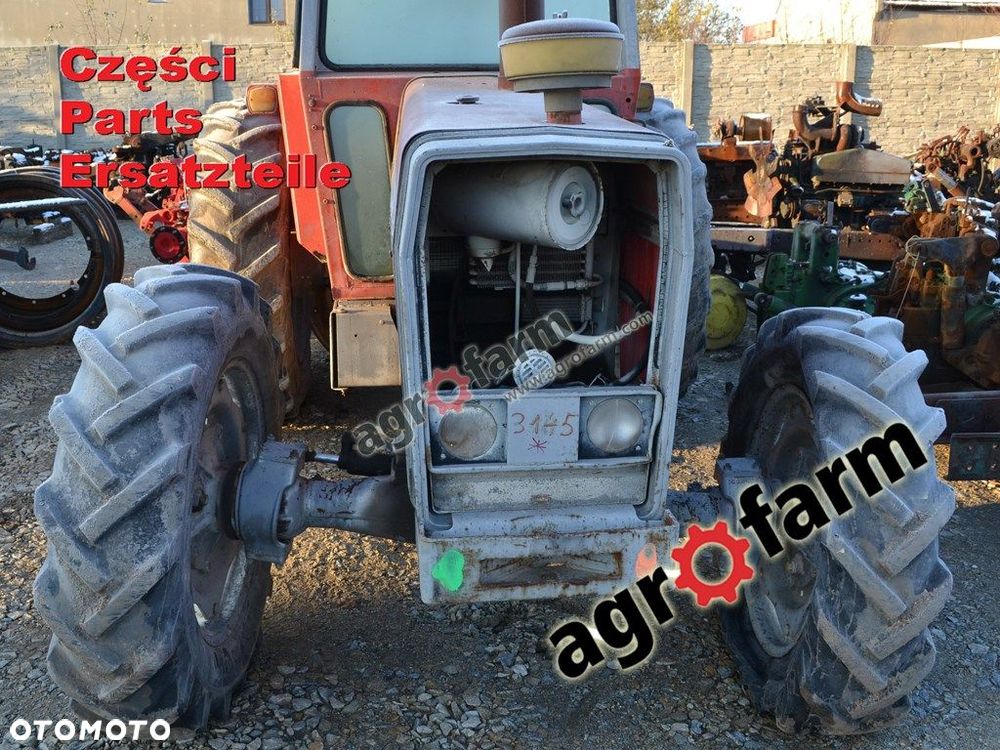 Massey Ferguson 592 części, skrzynia biegów, oś - 3