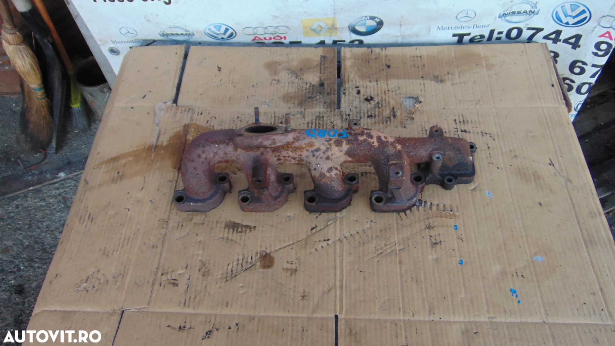 Galerie evacuare Ford Transit 2.2 euro 5 Peugeot boxer citroen jumper 2.2 euro 5 dezmembrez - 3