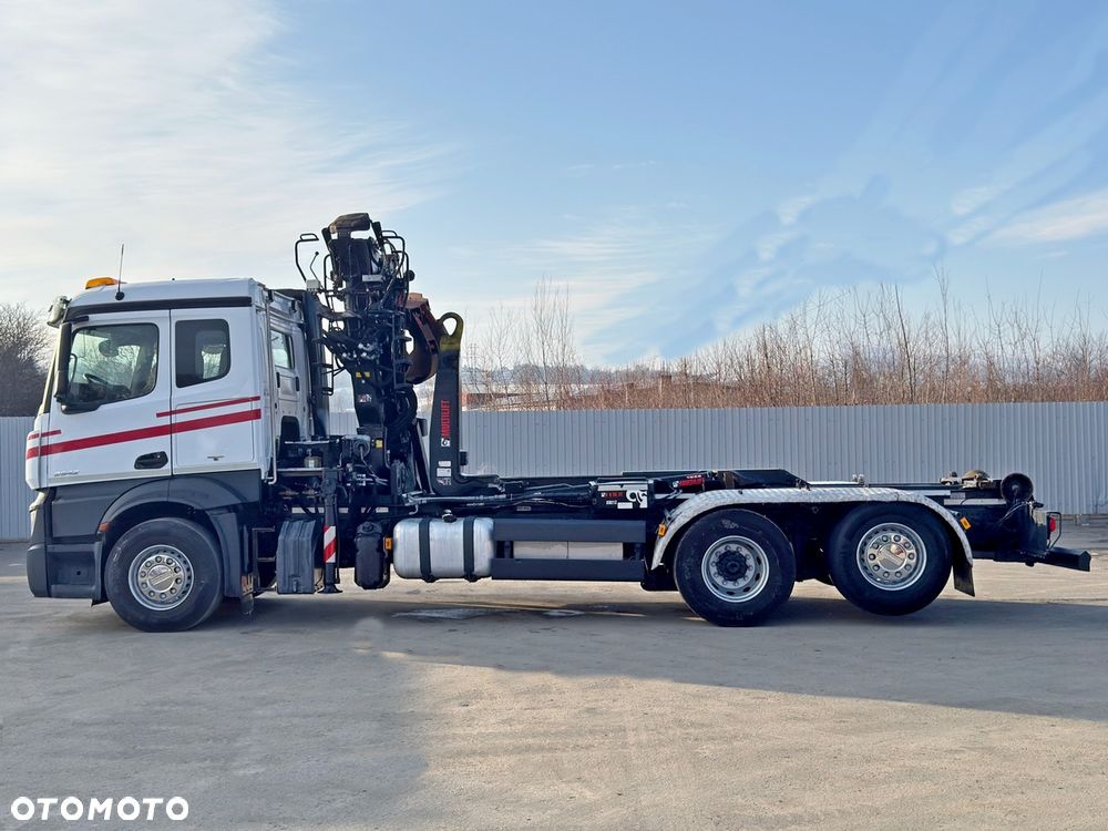 Mercedes-Benz ACTROS 2542 * HAKOWIEC * LOGLIFT 105 Z * STAN BDB - 5