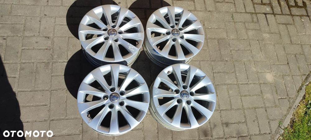 FELGI 133466615x110 6.5Jx16 CALI ET37 MERIVA A B ASTRA H ZAFIRA B CZUJNIKI GRATIS 4 SZTUKI KOMPLET - 1