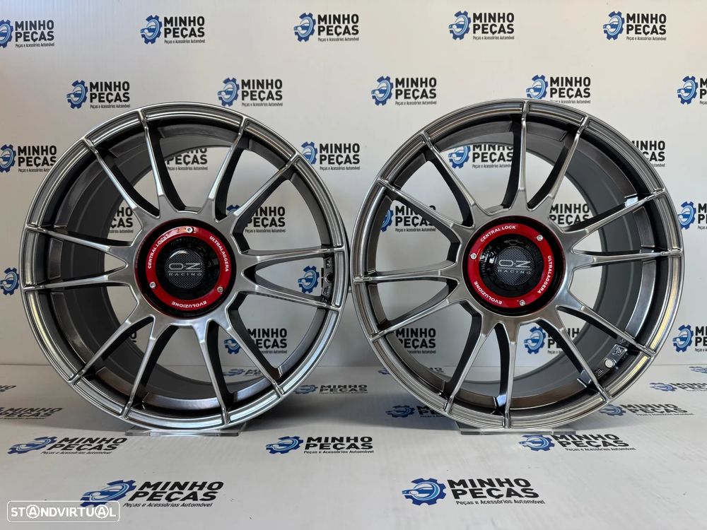 Jantes Look OZ Ultraleggera em 18 (5x100/5x112) Hyper Black