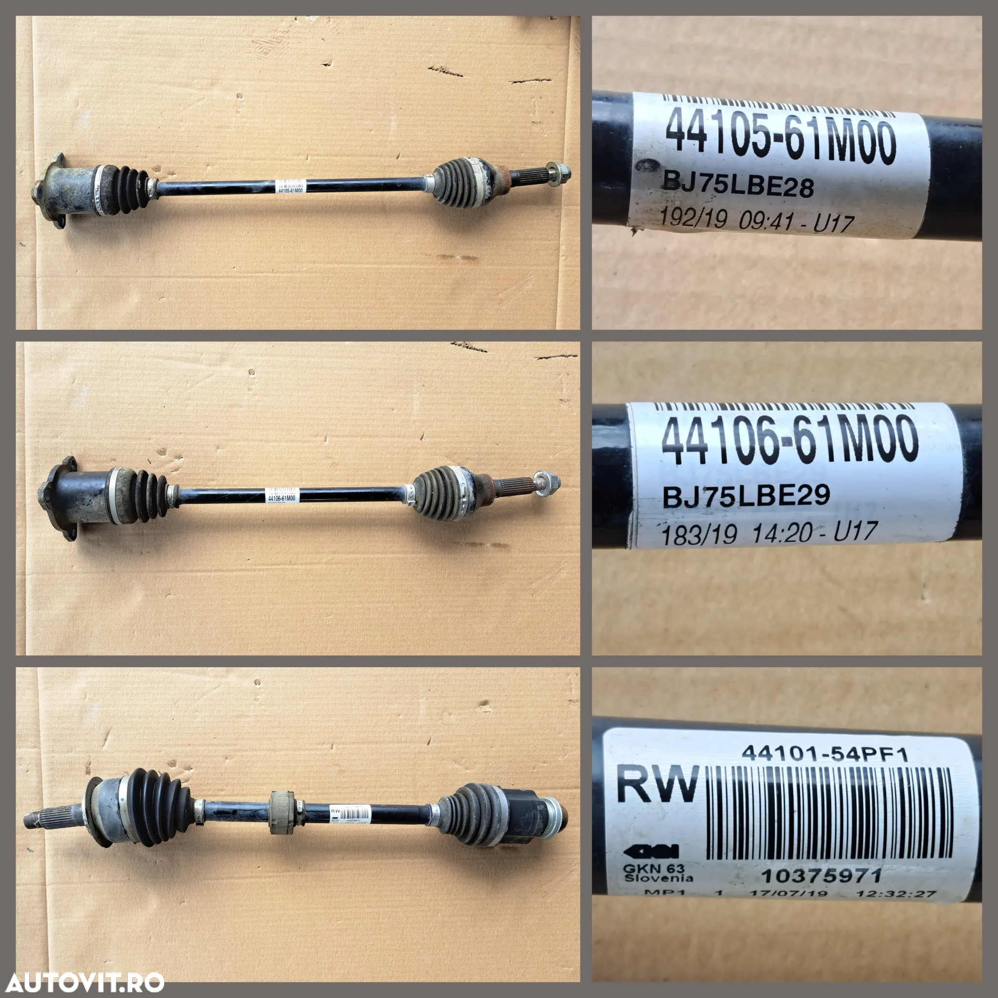 Suzuki Vitara LY senzor debitmetru pedala acceleratie GMW electroventilator ansamblu stergatoare planetara - 7