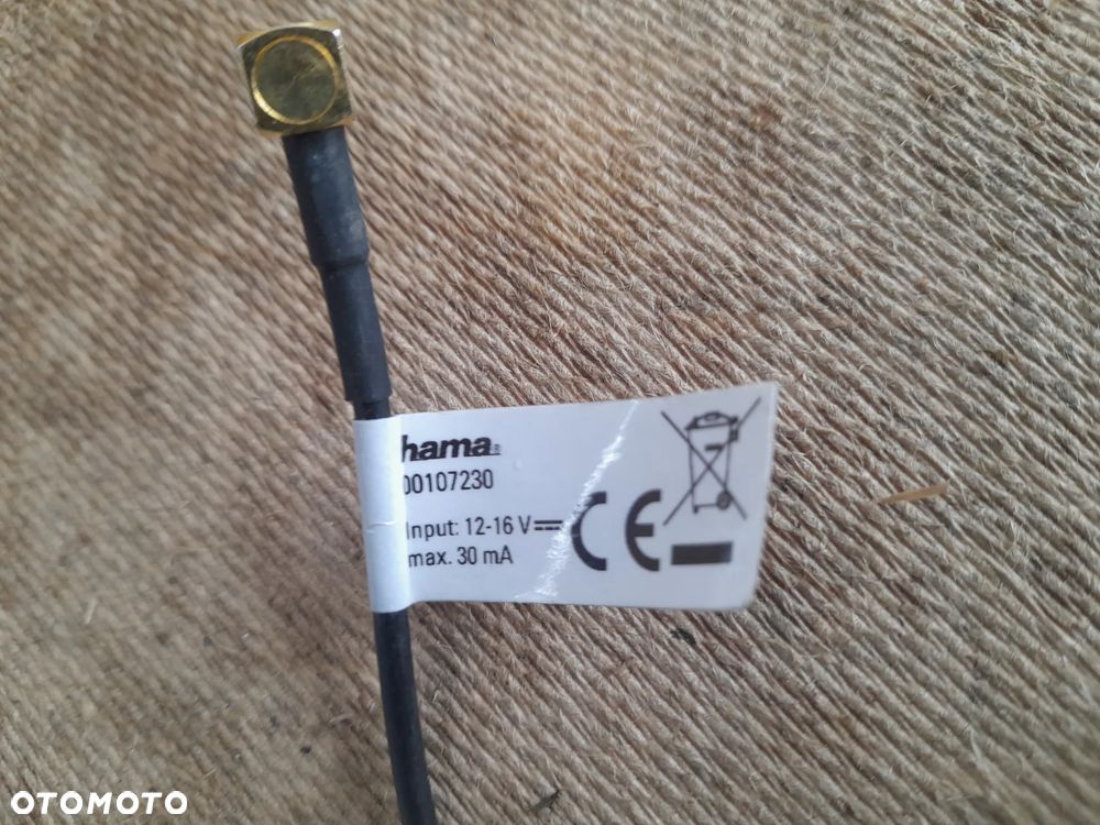 Antena samochodowa wewnętrzna DAB+ Hama 00107230 - 5