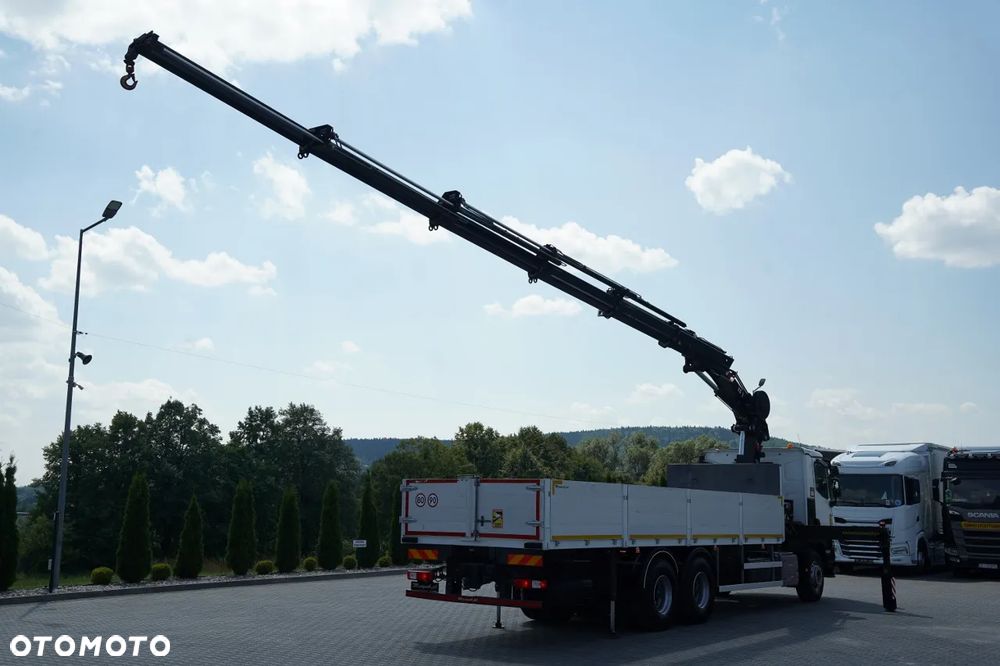 Renault C 380 / 6x4 / SKRZYNIOWY 6,8 m / + HDS HIAB 244 EP-5 /  WYSÓW: 15 M / MAX 8 400 KG /  MANUAL / EURO 6 - 5