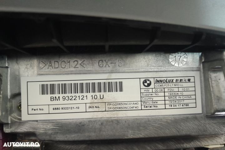 Navigatie auto 9322121 9322121 BMW Seria 1 F20/F21 [facelift] [2015 - - 3