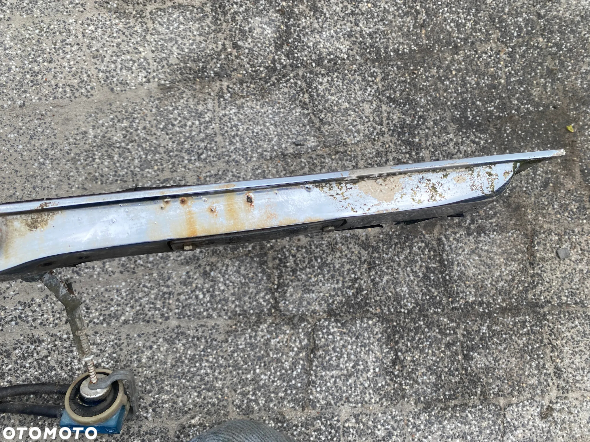 Listwa chrom tył pod klapę Mercedes-Benz SL SLC W107 C107 R107 - 13