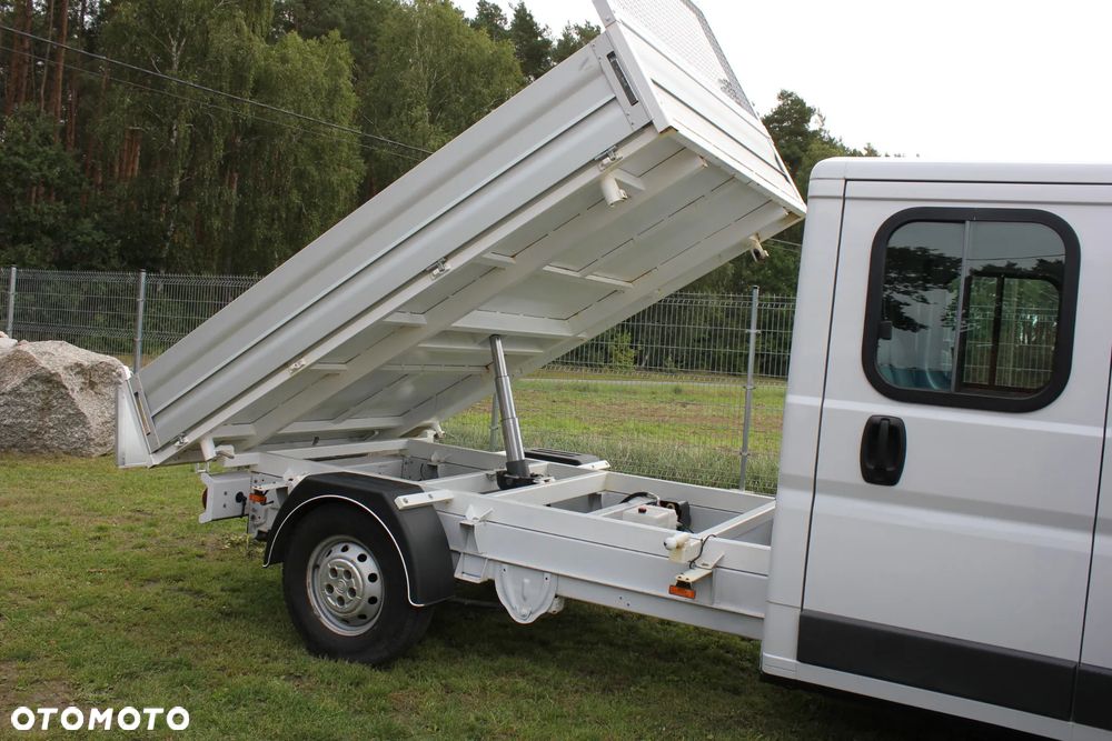 Fiat DUCATO  WERSJA PO LIFTOWA 3.OD 180 KM DOKA WEBASTO DOBEL KABINA WYWROTKA X3 STRONY - 3