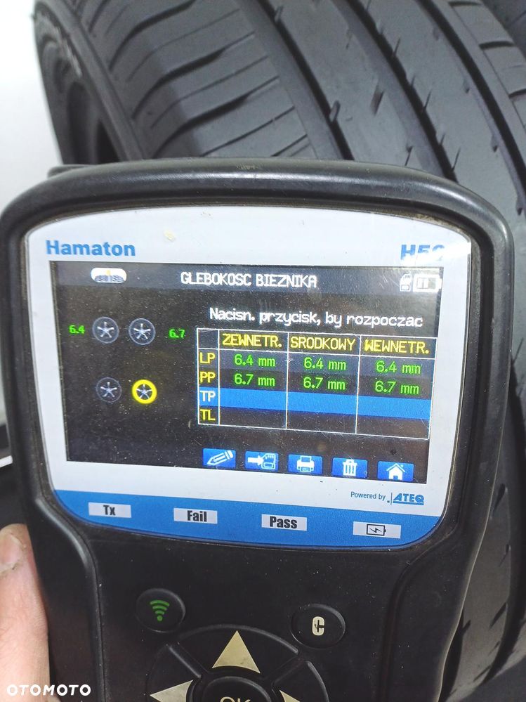 2x 185/55r15 fulda opony letnie 6,5mm 60165 - 7