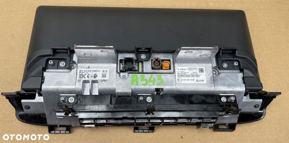 A343 NISSAN QASHQAI J12 III 3 RADIO NAWIGACJA WYŚWIETLACZ 28090-6RN0C - 9