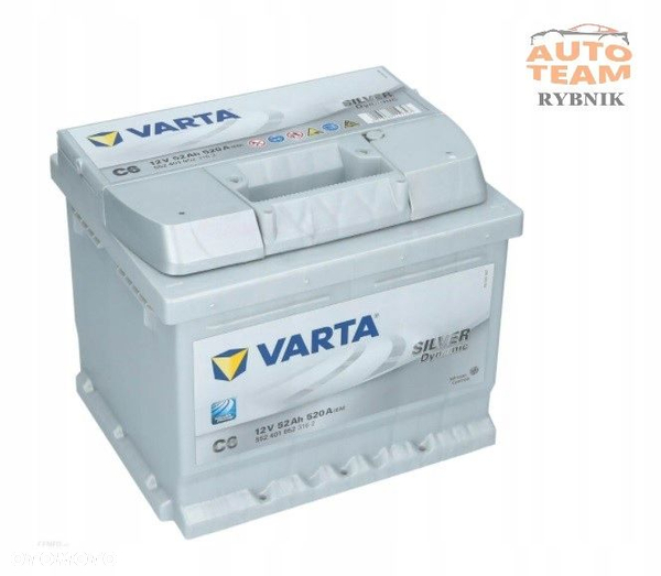 Akumulator Varta 52Ah 520A Silver Dynamic