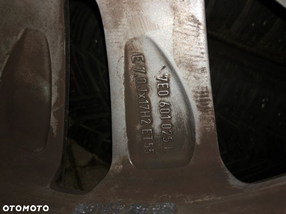 kola 2sztuki Felga 17 Volkswagen OE T5 T6 MULTIVAN 7.0" x 17" ET 55 7E0601025L - 10