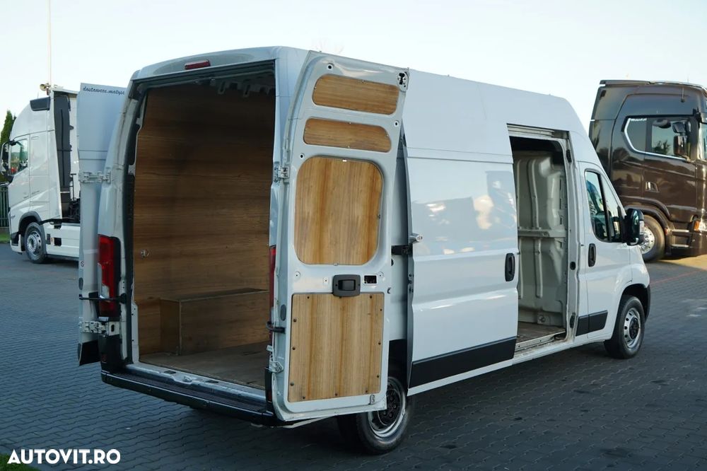 Iveco BOXER / 2.2 - 120 CP / L3H3 / AUTOUTILIZATOR DIN TABLĂ / 2022 / MANUAL / IMPORTAT - 11