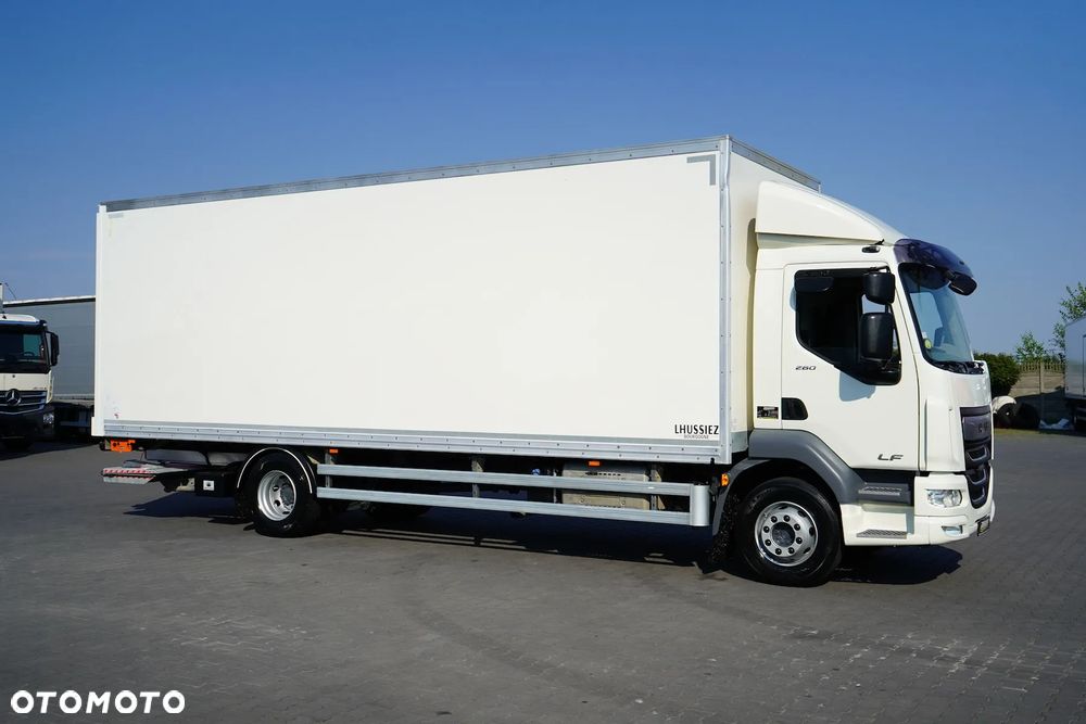 DAF / LF / 260 / ACC / EURO 6 / KONTENER + WINDA / 18 PALET / ŁAD. 8 585 KG, - 4