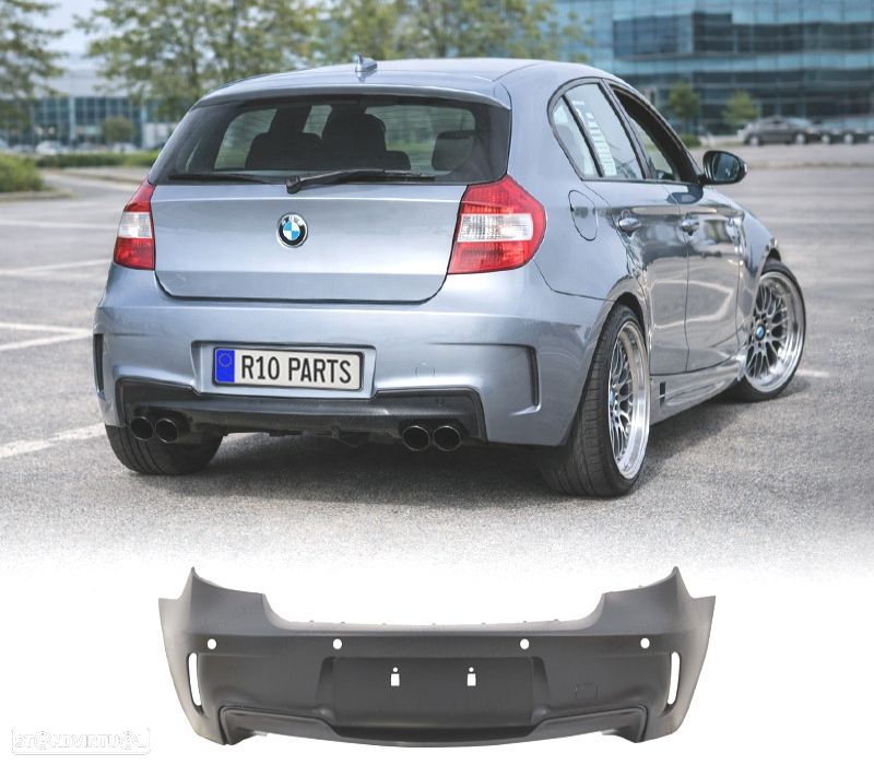 KIT CARROÇARIA BMW E87 LOOK 1M PDC - 1