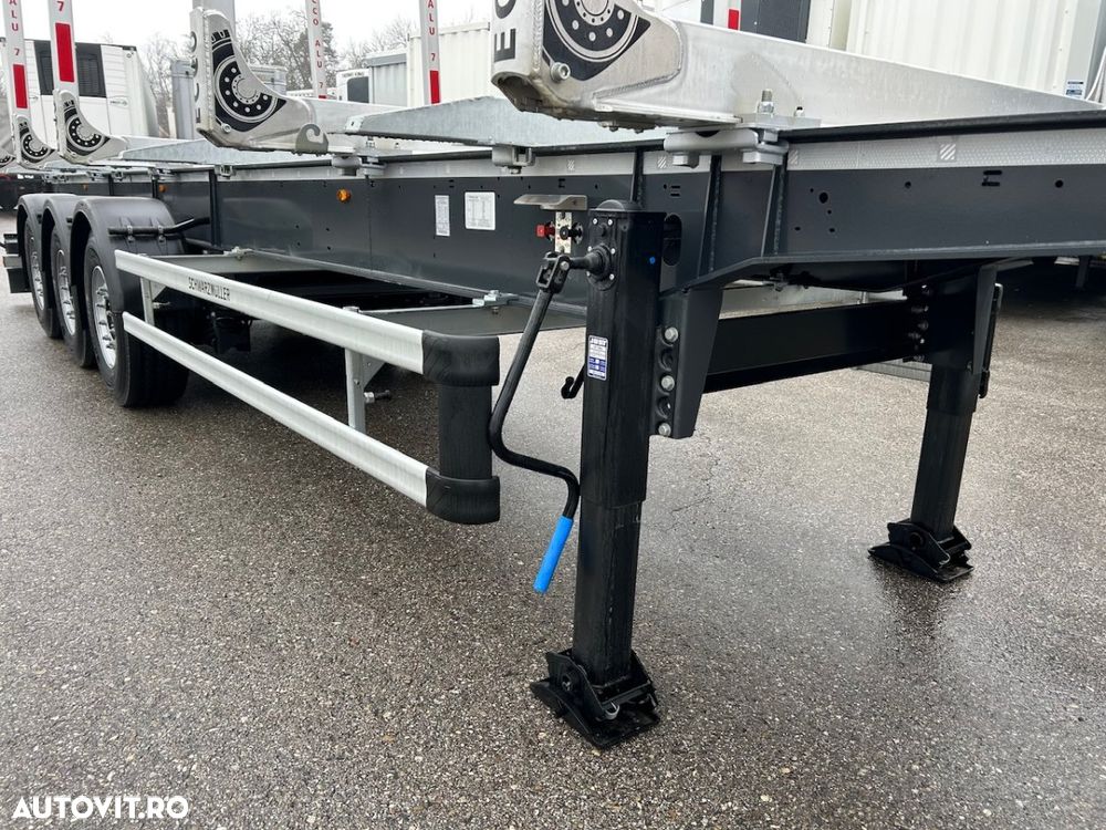 Schwarzmuller Transport busteni, axa liftanta, Axe SAF, 6 perechi racoante, factura externa - 10