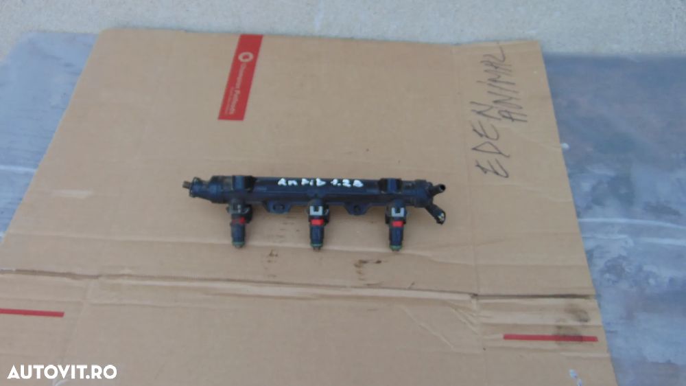 Rampa injectoare Skoda Rapid/Fabia2/Polo 6R/Ibiza/Audi A3/ an 20131.2 benzina  cod 03E133320A - 1