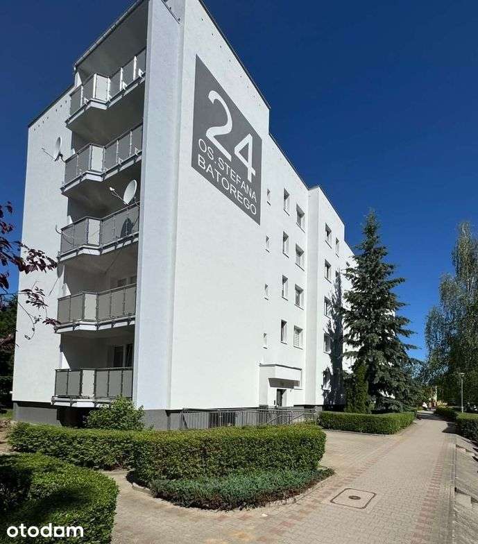 przestronne 3 pokoje, zadbane, duży balkon