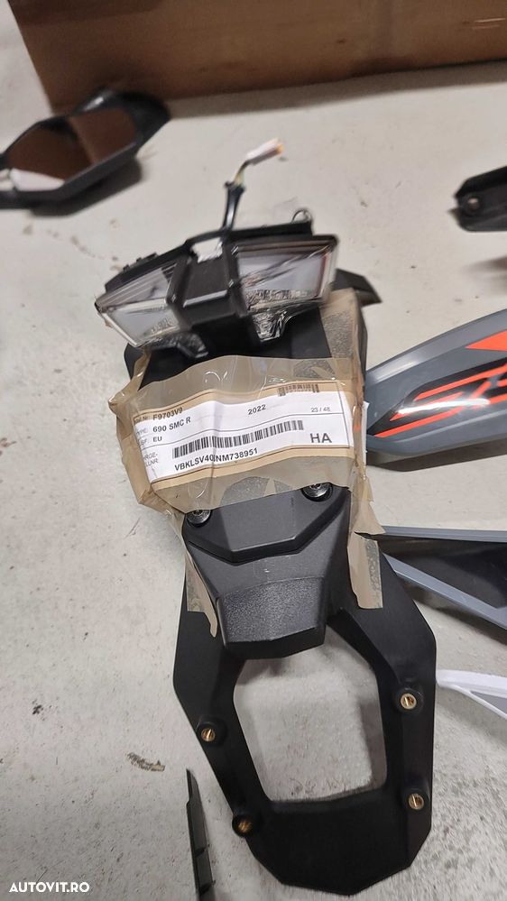 Carene scarite radiator KTM 690 SMC R 2019+ - 6