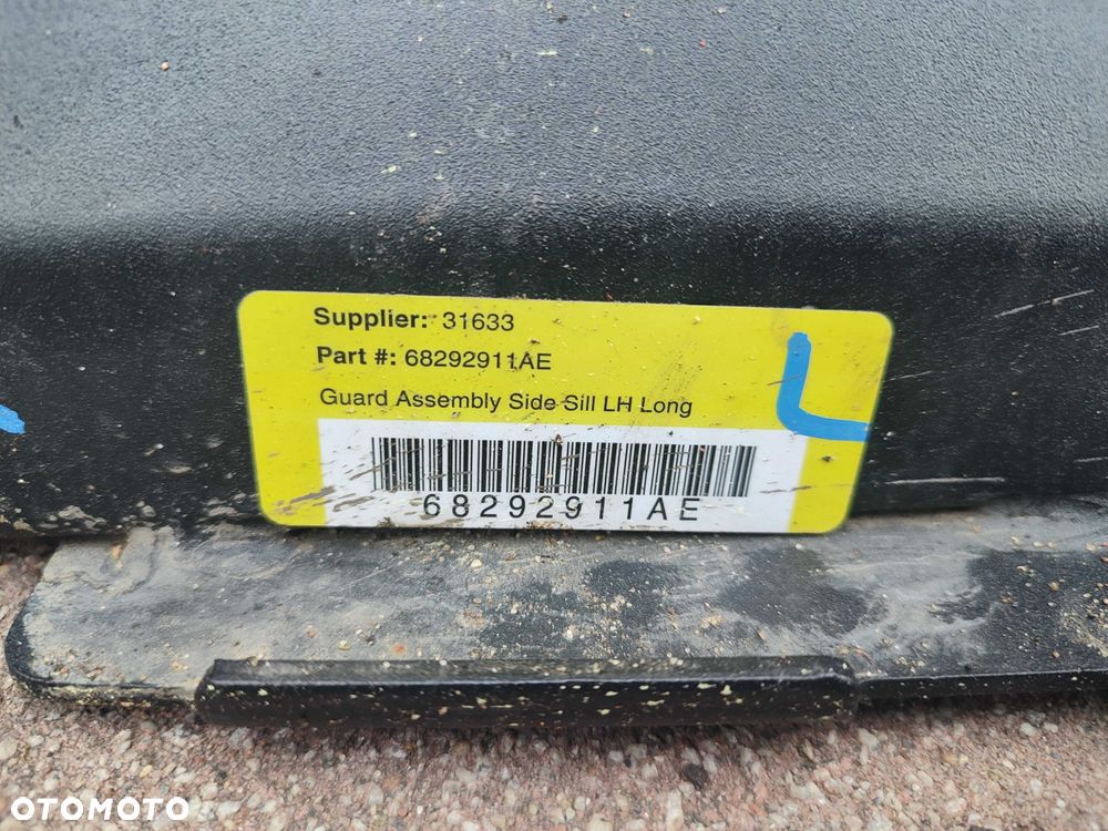 Jeep Wrangler JL 5 drzwi, 2018-24 progi stopnie lewy i prawy - 4