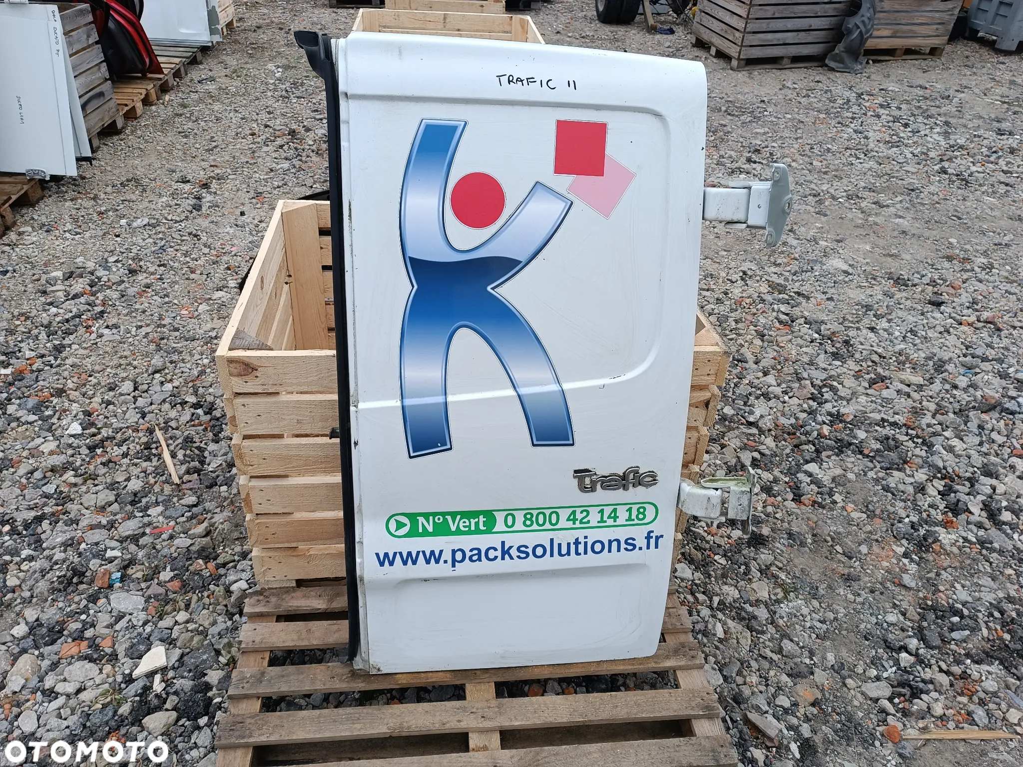 DRZWI PRAWY TYŁ PRAWE TYLNE RENAULT TRAFIC II - 2