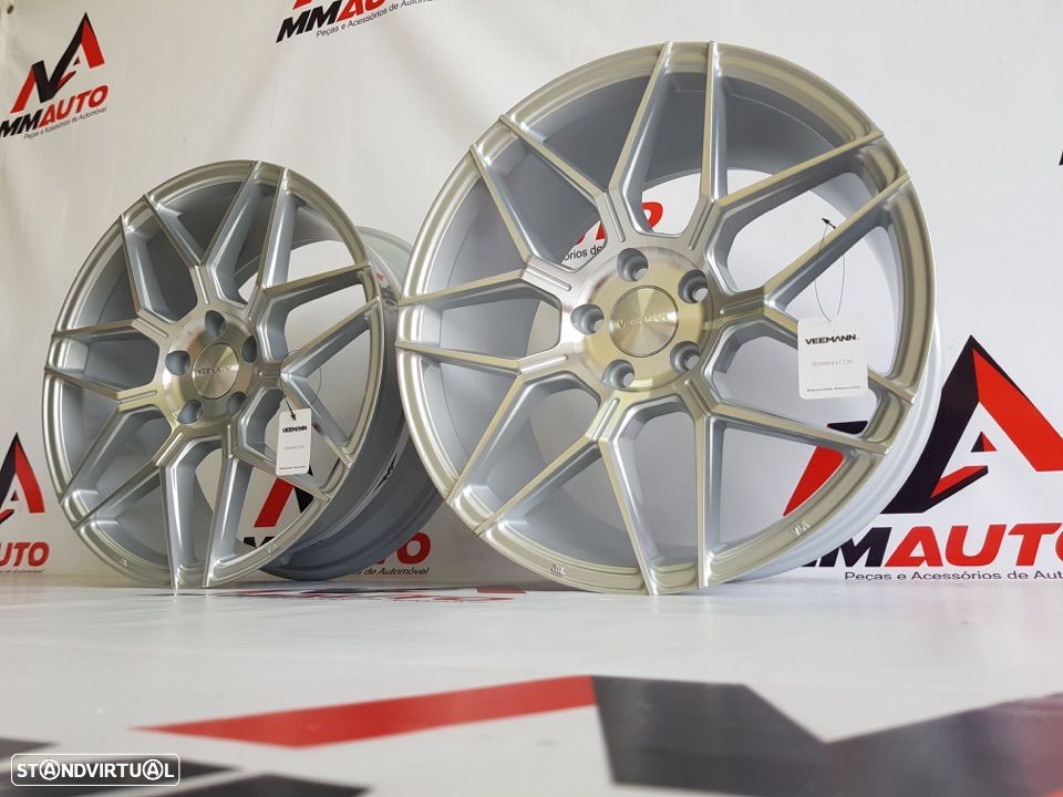 Jantes Veemann V-FS38 Machined Silver 18 (BMW) - 2