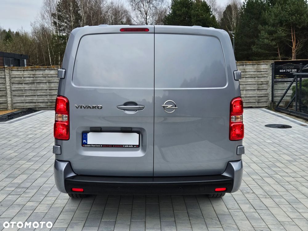 Opel VIVARO Extra Long Brygadowy 2x przesuwne drzwi składana przegroda SalonPL FV23% - 10