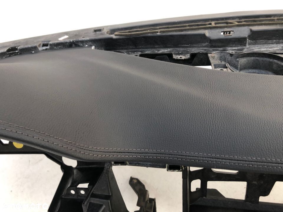 AUDI A8 4H D4 szara nić DESKA KONSOLA KOKPIT PULPIT PÓŁKA PARAPET ECOSKÓRA KURTYNA AIRBAG naprawa !! - 2